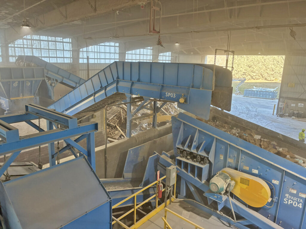 C&D recycling sorting machine