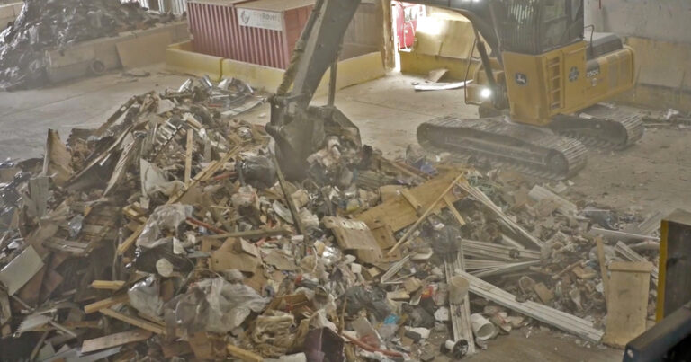 C&D sorting waste